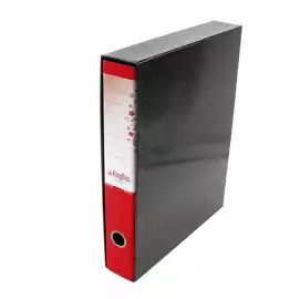 Registratore Kingbox dorso 5cm protocollo 23x33cm rosso 
