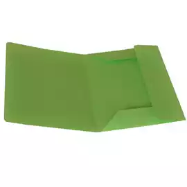 Cartellina 3 lembi 200gr cartoncino bristol verde nilo  conf. 25 pezzi