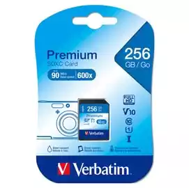Vertbatim Scheda SDHC Premium SDXC Class 10 UHS 1 44026 256GB