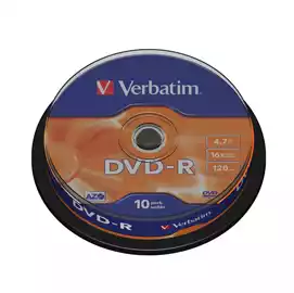  Scatola 10 DVD R serigrafato 43523 4,7GB