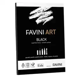 Album collato Black A4 320gr 10 fogli Favini Art
