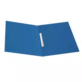 Cartelline semplici con pressino cartoncino Manilla 200gr 25x34cm azzurro Cartotecnica del Garda...