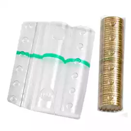 Blister portamonete 50 cent fascia verde Iternet sacchetto da 100 blister