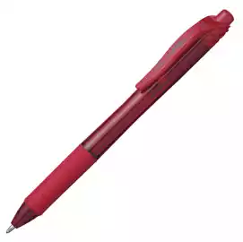 Roller a scatto Energel X Click BL110 punta 1,0mm rosso Pentel