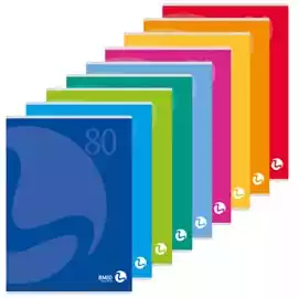Maxiquaderno Color 80 A4 rigo di 1a 80 fogli 80gr copertina 250gr BM