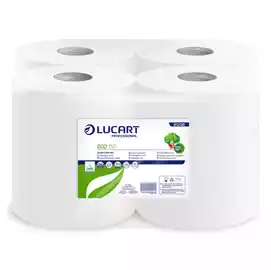 Carta igienica Eco Mini Jumbo 2 veli 15gr diametro 18cm 9,1cmx150 mt Lucart