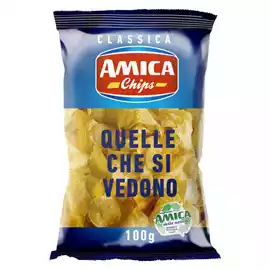 Patatina classica 100gr Amica Chips