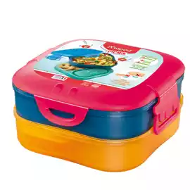 Lunch box 3 in 1 Picnick Concept rosa corallo Maped