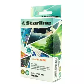 Starline Cartuccia ink per Brother Nero LC127XLBK 28ml