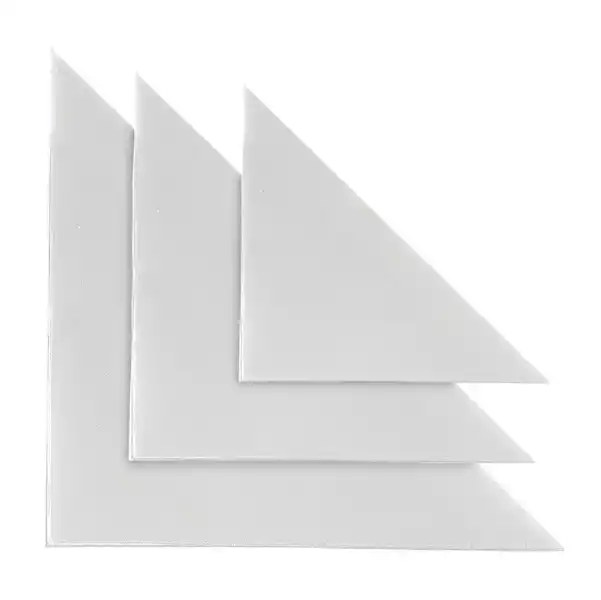 Busta autoadesiva TR 10 triangolare PVC 10x10cm trasparente Sei Rota conf. 10 pezzi