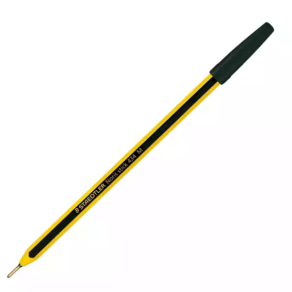 Penna a sfera Noris Stick punta 1,0mm nero Staedtler conf. 20 pz