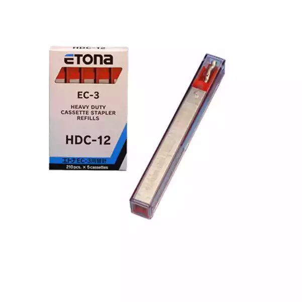 Caricatore HDC12 per Etona EC3 210 punti rosso Etona conf. 5 pezzi