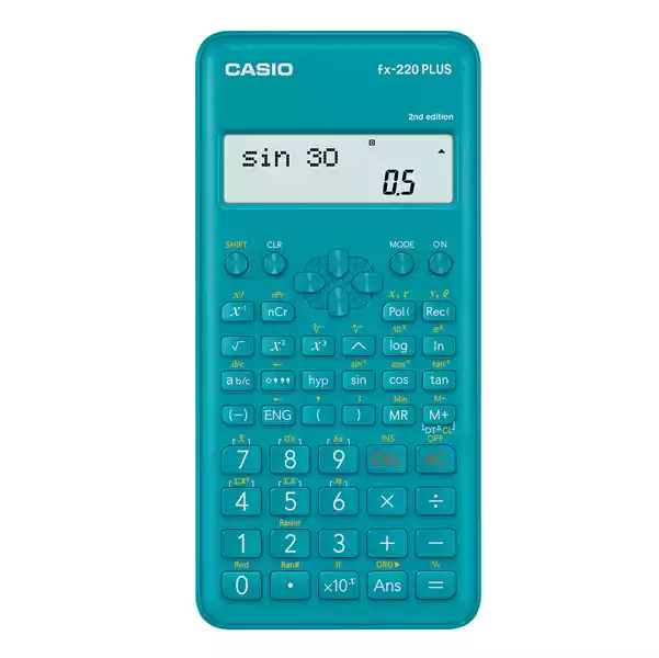 Calcolatrice scientifica FX 220PLUS azzurro Casio