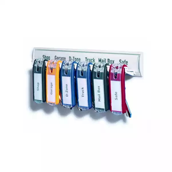 Portachiavi Key Clip colori assortiti Durable conf. 6 pezzi