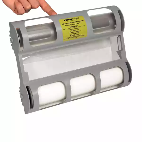 Bobina film in cartuccia per Xyron Pro 1255 plastificazione + adesivizzazione permanente Xyron
