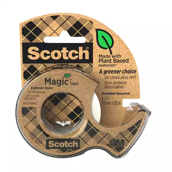 Nastro adesivo Magic 900 in chiocciola green 1,9cmx20 m Scotch