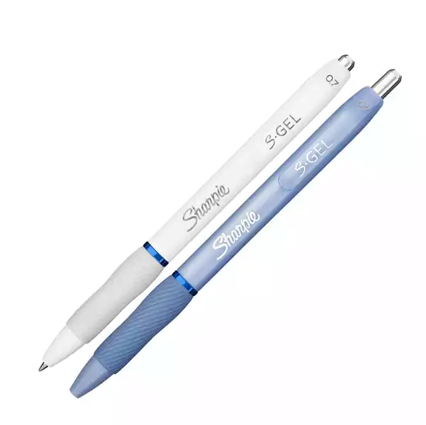 Penna gel a scatto punta 0.7mm fusto colori assortiti fashion blu Sharpie