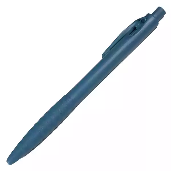 Penna detectabile retrattile a lunga durata leggermente ruvida blu Linea Flesh
