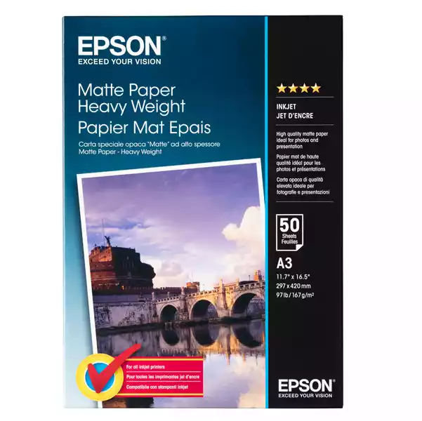 Epson Carta speciale opaca ''mattè' alto spessore C13S041261