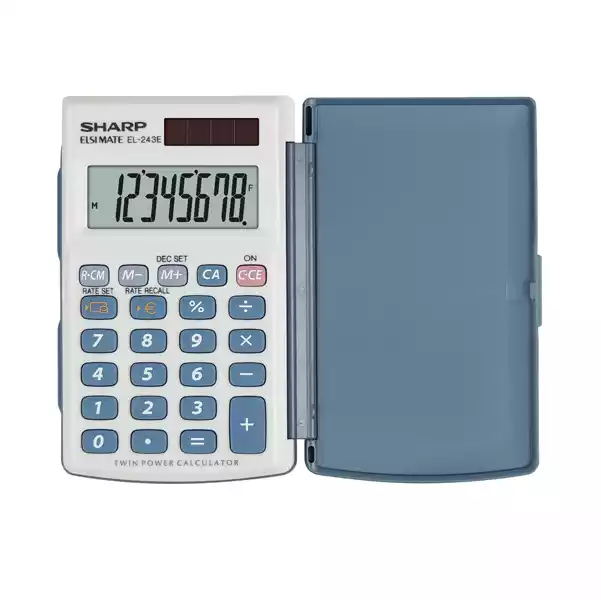 Sharp Calcolatrice tascabile EL243EB
