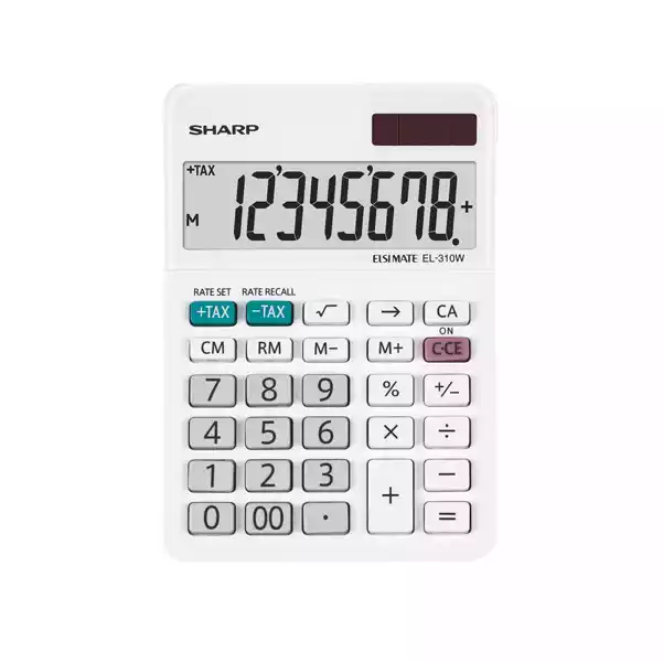 Sharp Calcolatrice da tavolo EL310WB