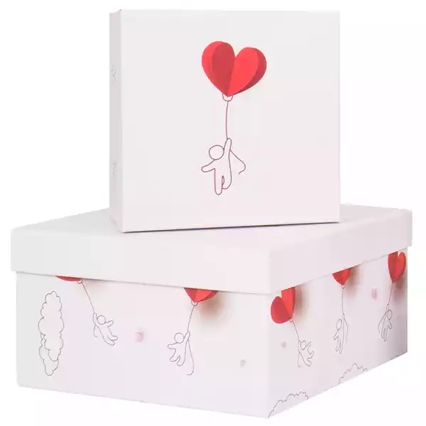Set scatole regalo dimensioni assortite fantasia Charmed conf. 6 pezzi