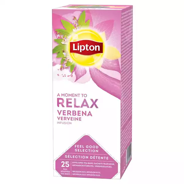 TE' alla verbena Feel Good Selection in filtro Lipton conf. 25 pezzi