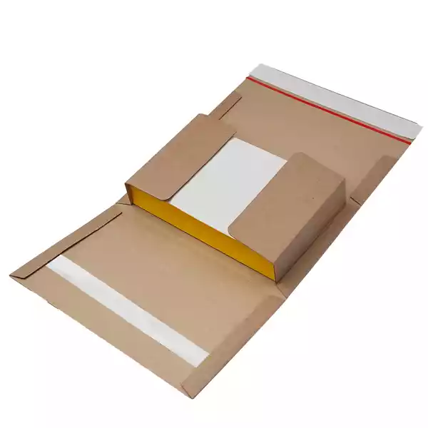 Scatola automontante altezza variabile BOOKBOX S 26 X 14,5 X 5cm cartone avana Blasetti