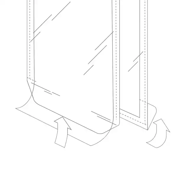 Buste Porta Avvisi Appendicartello PVC 22x30cm trasparente Sei Rota conf. 10 pezzi
