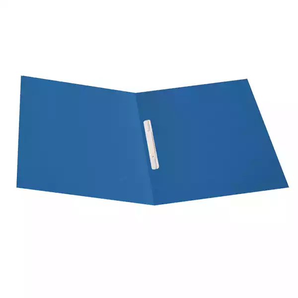 Cartelline semplici con pressino cartoncino Manilla 200gr 25x34cm azzurro Cartotecnica del Garda conf. 50 pezzi
