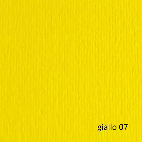 Cartoncino Elle Erre 70x100cm 220gr giallo 107 Fabriano blister 10 fogli