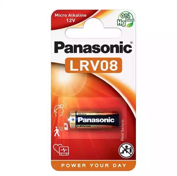 Micropila LRV08 12V alcalina Panasonic