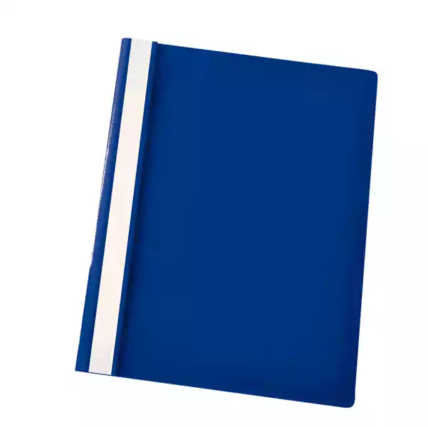 Cartellina ad aghi Report File con fermafogli PPL 21x29,7cm blu Esselte