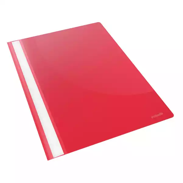 Cartellina ad aghi Report File con fermafogli PPL 21x29,7cm rosso Esselte