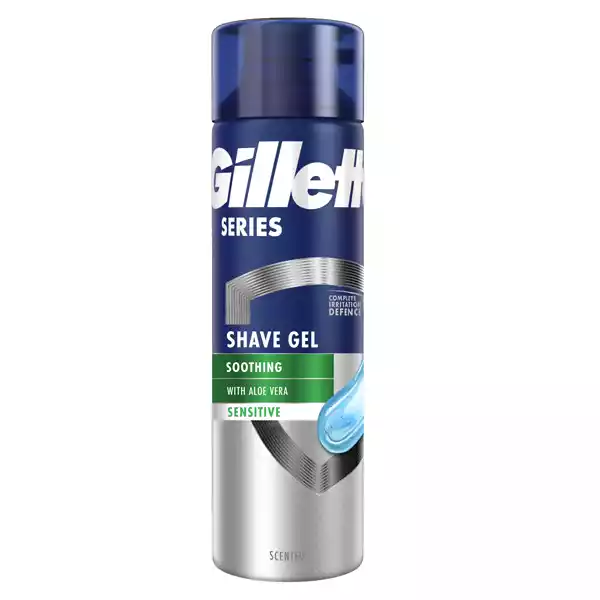 Gel da barba Gillette series pelli sensibili 75ml (da viaggio) Gillette
