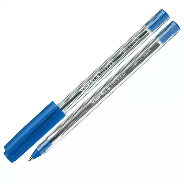 Penna a sfera con cappuccio Tops 505 tratto 0,7mm blu Schneider