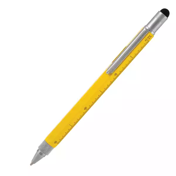 Portamine Tool Pen punta 0,9mm giallo Monteverde
