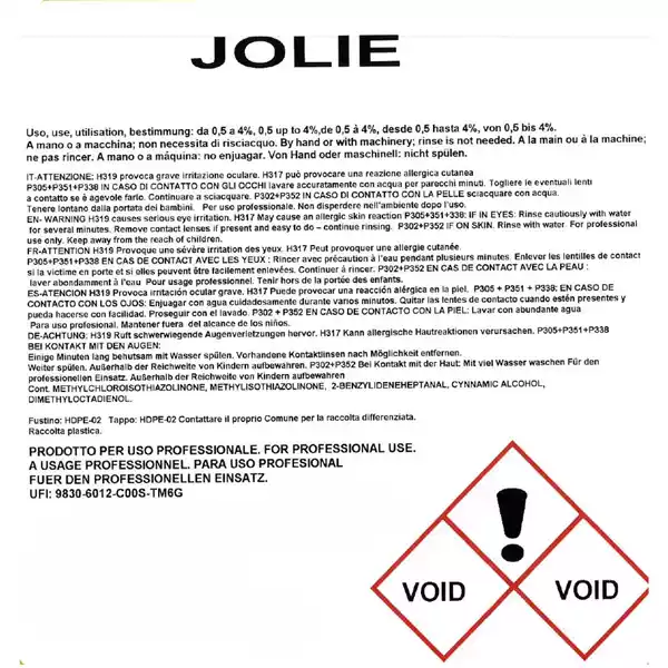 Detergente per pavimenti Jolie floreale speziato Alca flacone da 1 L