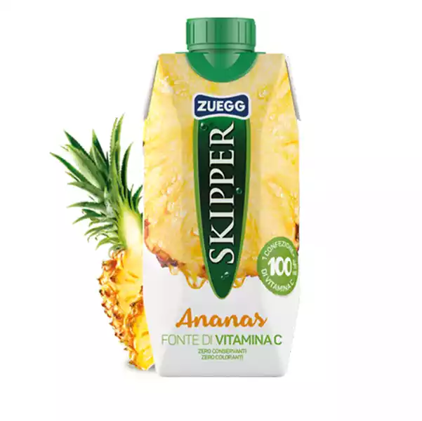 Succo Skipper gusto ananas Zuegg brick 330ml