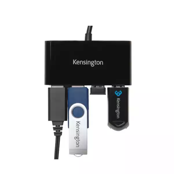 Hub 4 porte USB 3.0 UH4000 nero Kensington