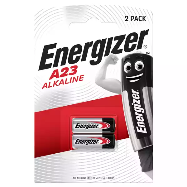 Pile A23 E23A Alkaline 12V Energizer Specialistiche blister 2 pezzi