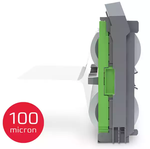 Cartuccia ricaricabile struttura con film incluso 100 micron lucido per plastificatrice Foton 30 GBC