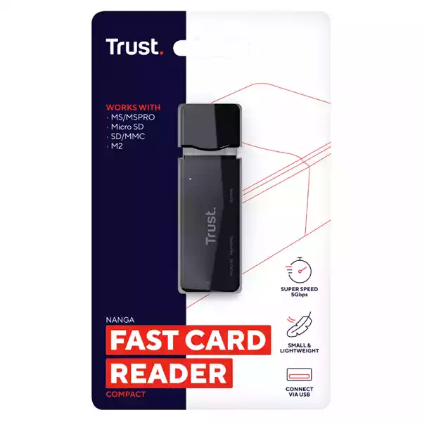 Lettore Card Dalyx Fast USB 3.2 Trust