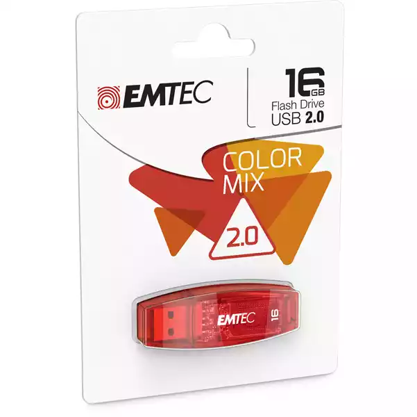 Emtec Memoria Usb 2.0 Rosso ECMMD16GC410 16GB