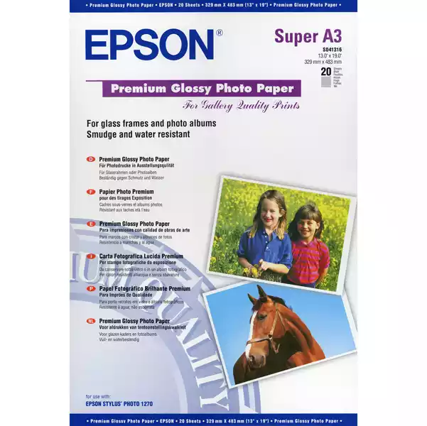 Epson Carta Fotografica Lucida Premium C13S041316