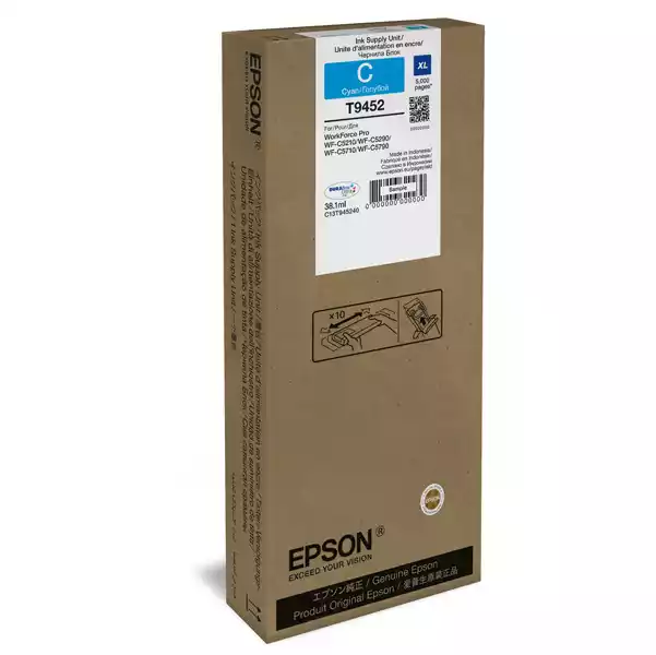 Epson Cartuccia ink Ciano T9452 C13T945240 38,1ml