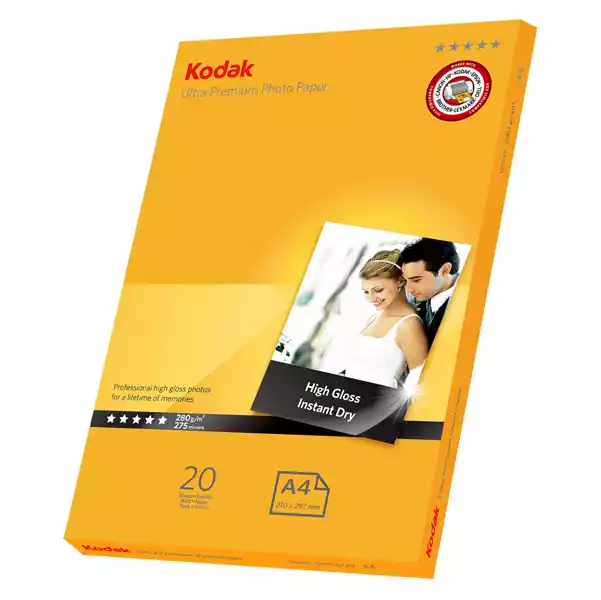 Kodak Carta fotografica Ultra Premium lucida A4 280gr 20 fogli 5740 085