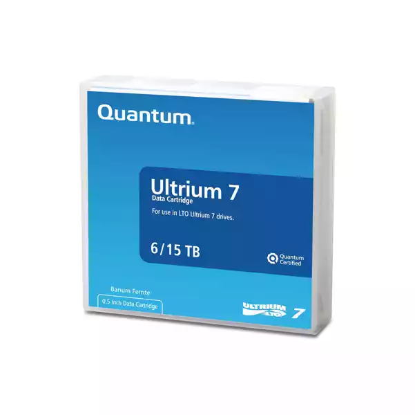 Quantum Cartuccia dati LTO 7 Ultrium 6TB 15TB QUTU6000R