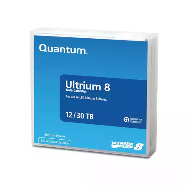 Quantum Cartuccia dati LTO 8 Ultrium 12TB 30TB QUTU12000R