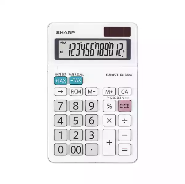 Sharp Calcolatrice da tavolo EL320WB